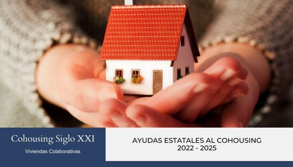 Ayudas Estatales al Cohousing 2022 - 2025. Empresa Cohousing Siglo XXI