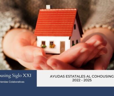 Ayudas Estatales al Cohousing 2022 - 2025. Empresa Cohousing Siglo XXI